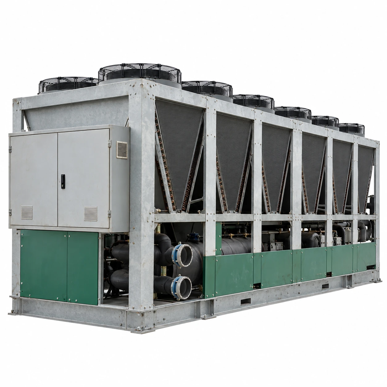 100 ton air cooled chiller