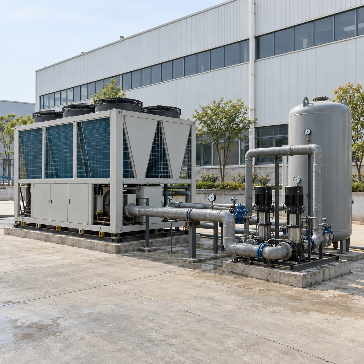 air cooled chiller system