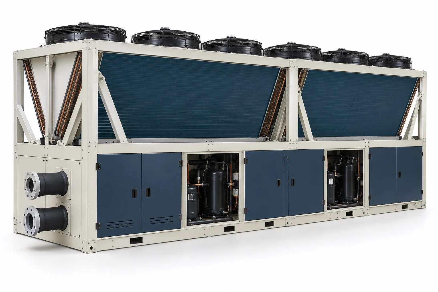 air to water heat pump chiller