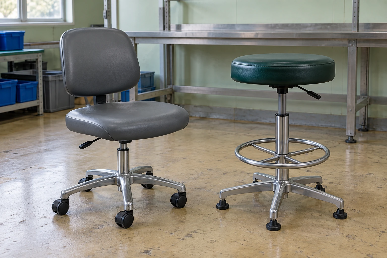 cleanroom chairs and stools
