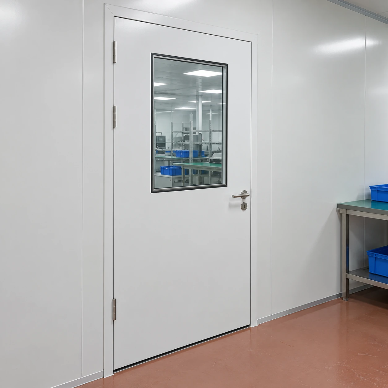 flush cleanroom doors