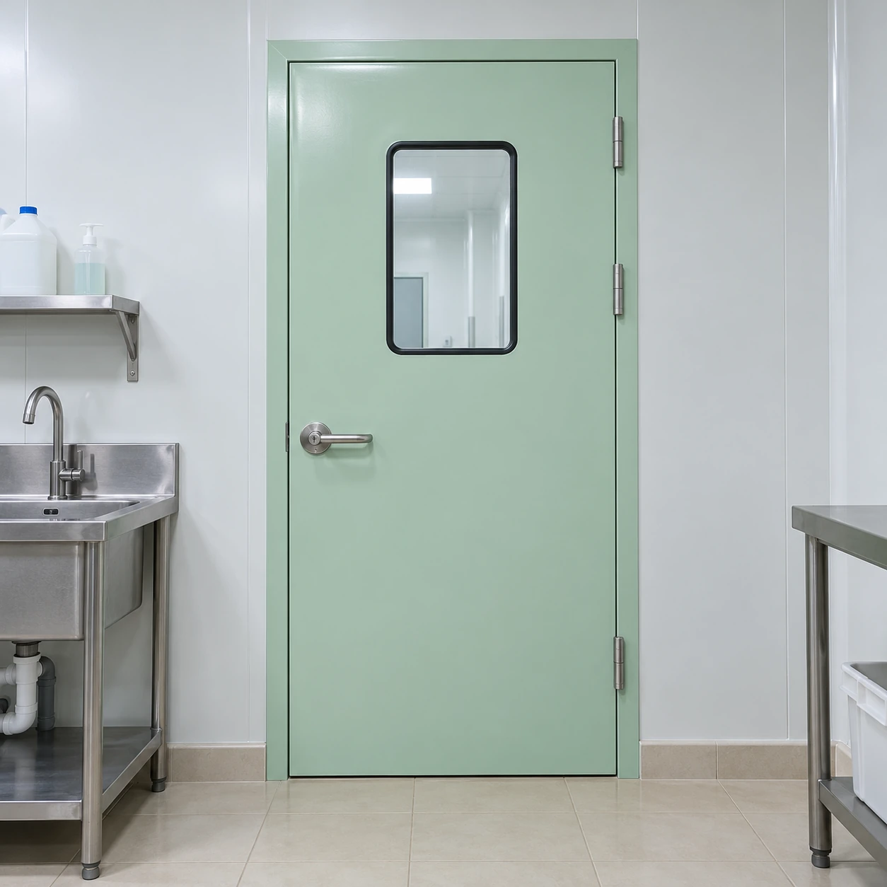 frp cleanroom doors