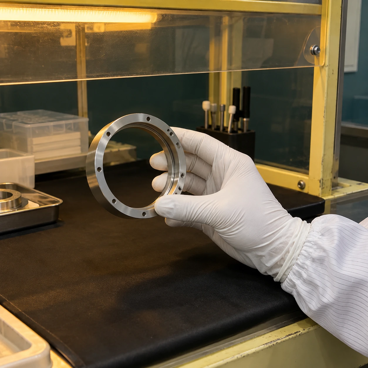 class 10 cleanroom gloves