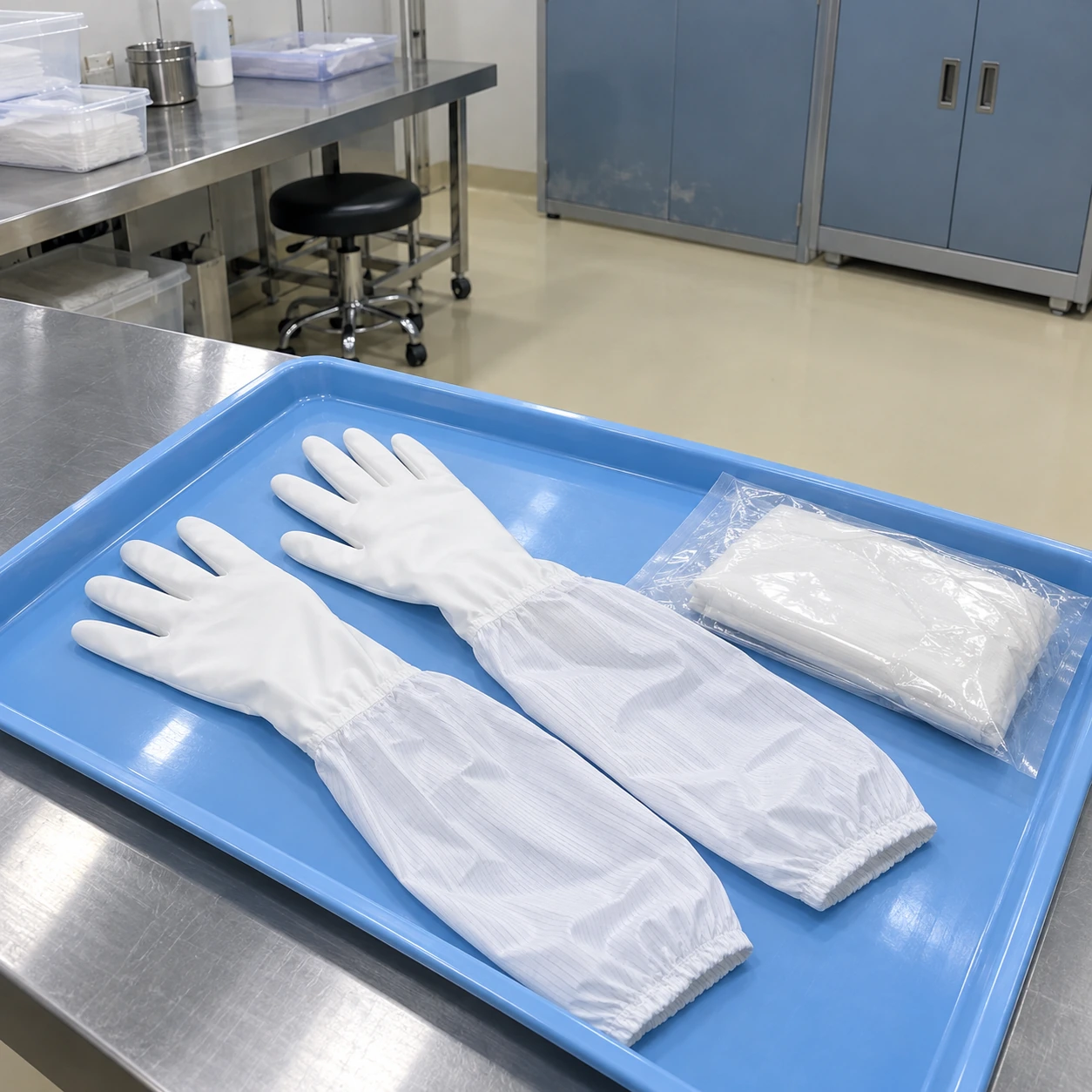 cleanroom gloves class 100