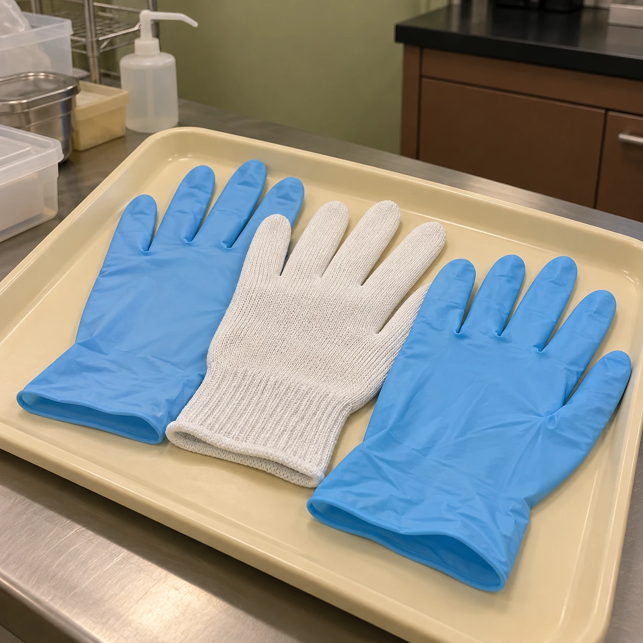 cut resistant cleanroom gloves