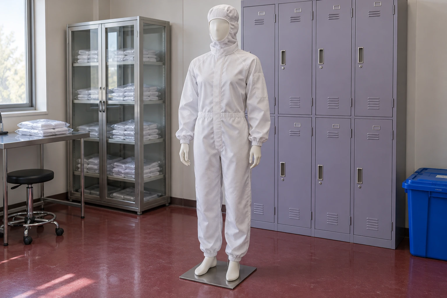 cleanroom suit semiconductor