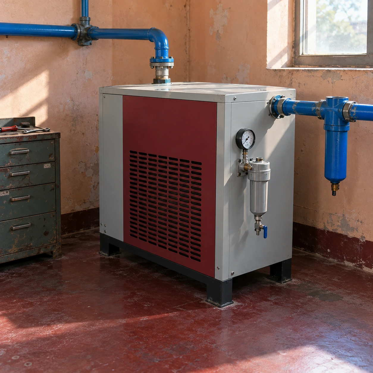 compressed air dryer refrigerated