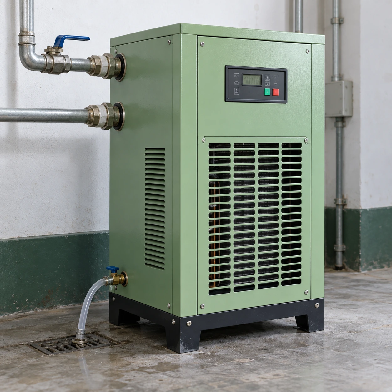 compressed air dryer unit