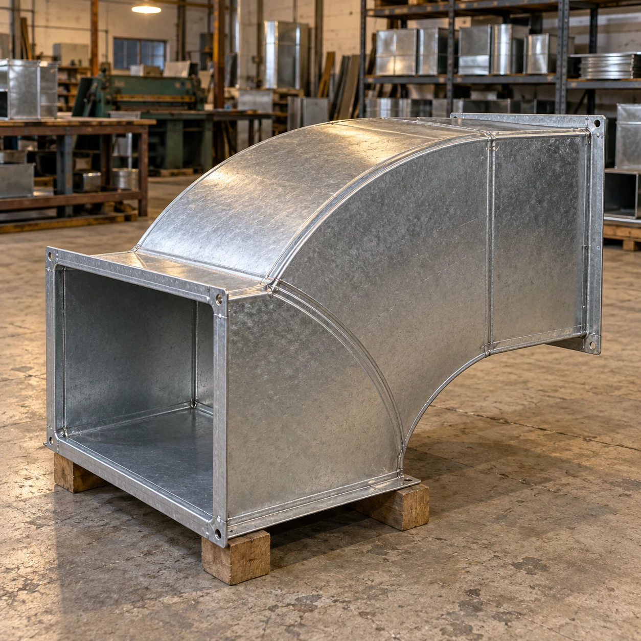 rectangular duct elbows