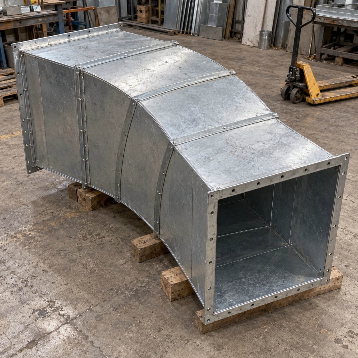 large duct elbows