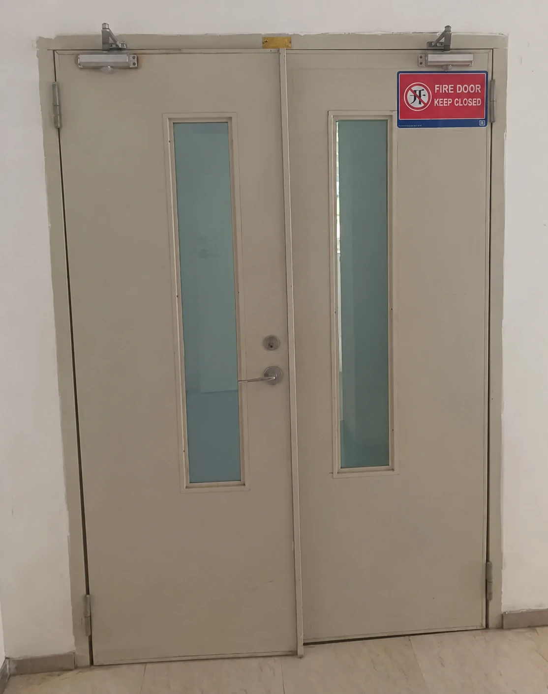emergency fire door