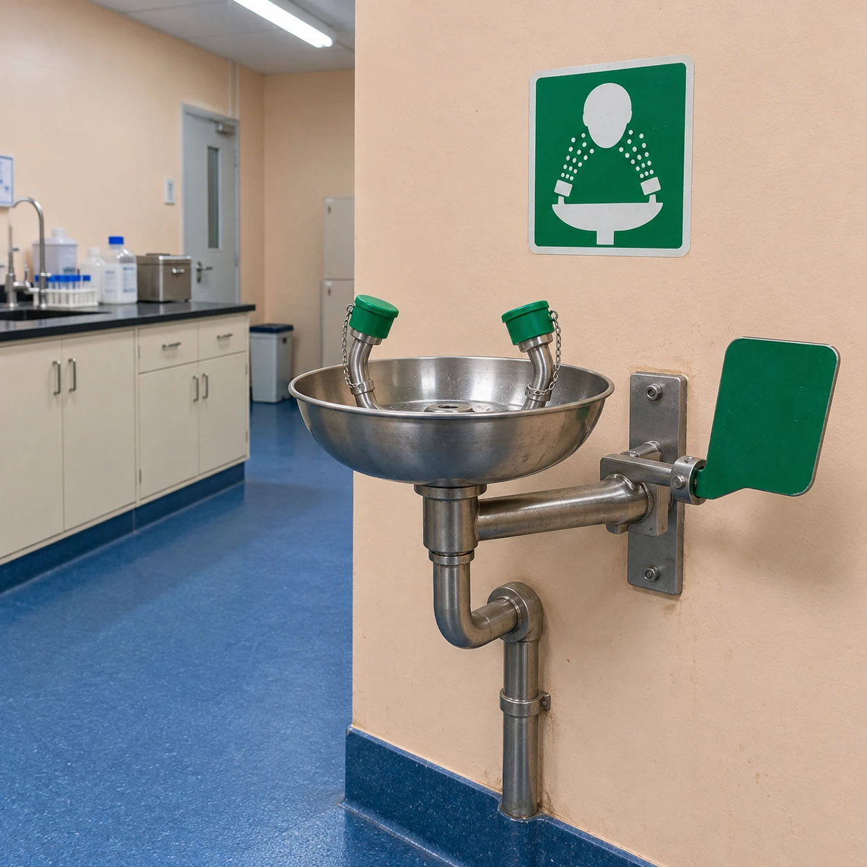 emergency eyewash station hospital