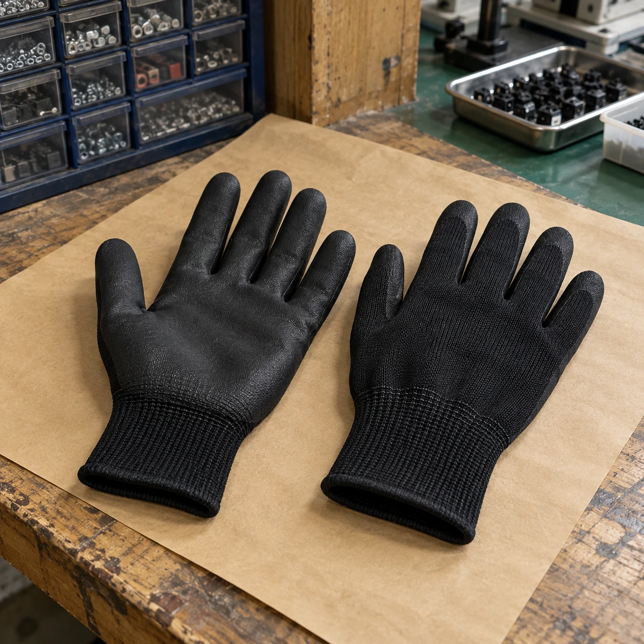 black esd gloves