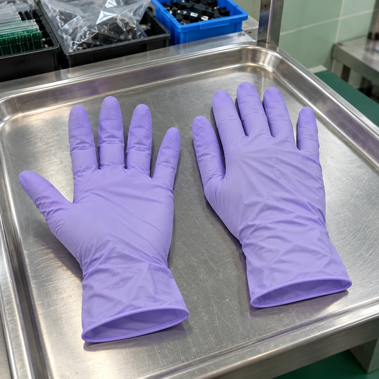 esd gloves nitrile