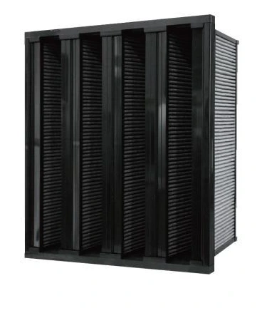 Compact activated carbon filter