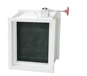 Slide gate damper