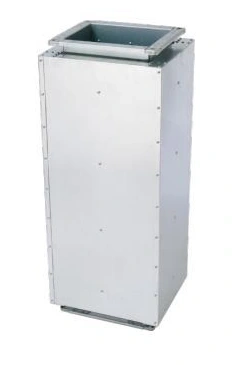 Straight duct silencer