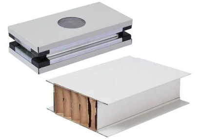 Paper honeycomb sandwich panel