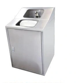 Sensor sink with integrated drying equipment