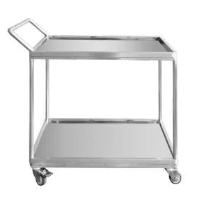 Two-Tier Stainless Steel Trolley