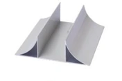 Double-radius channel