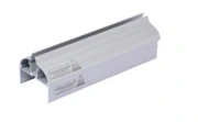 Single-glazing fixing section