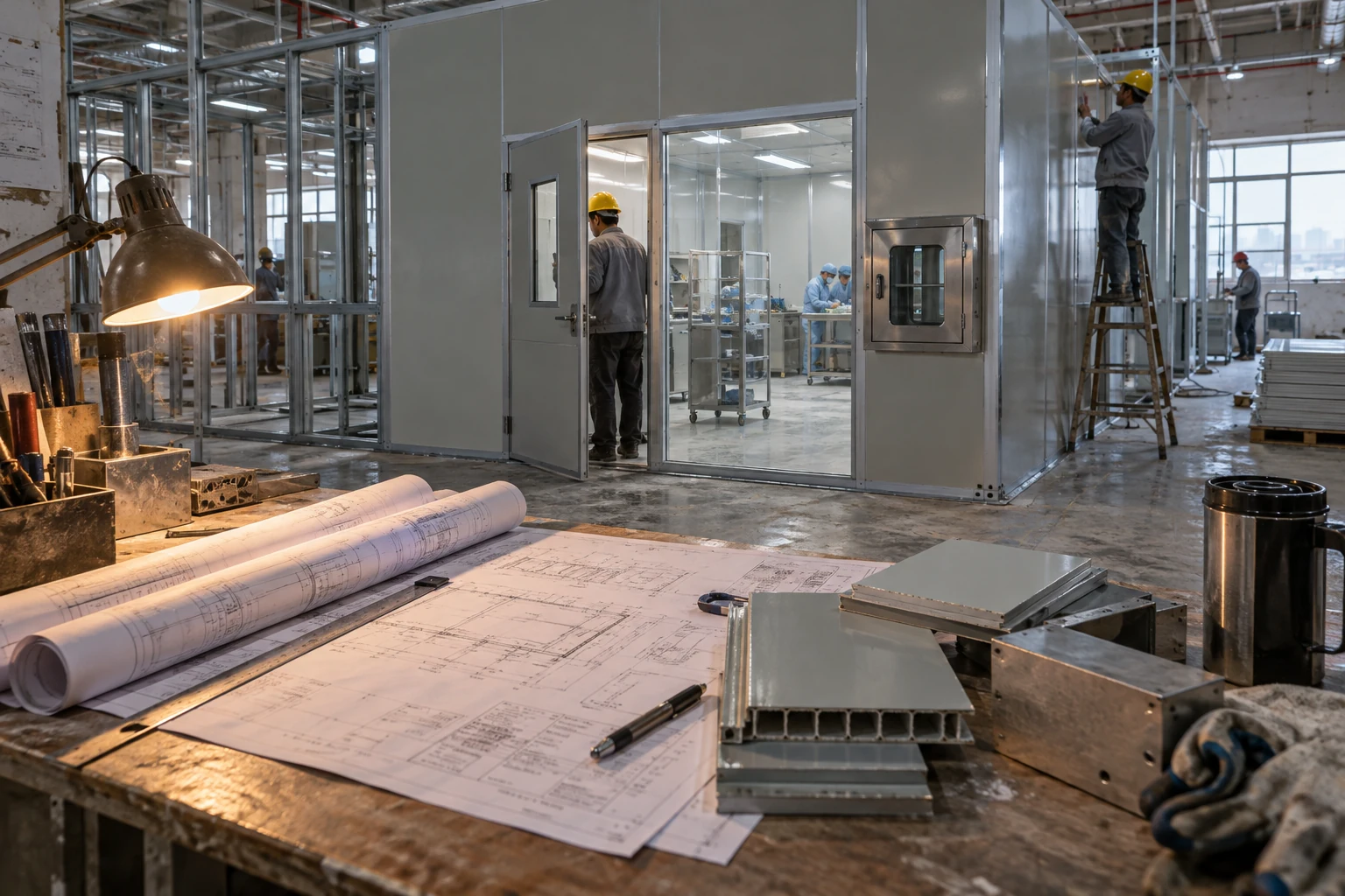 modular cleanroom design