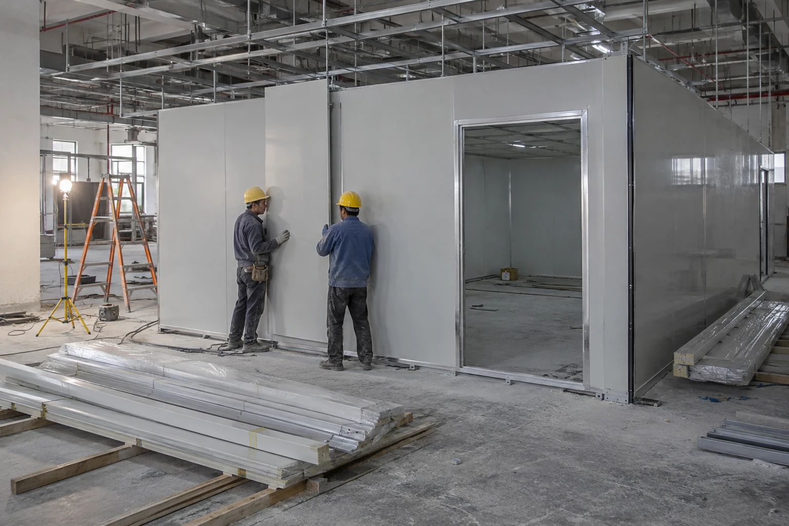 modular cleanroom construction