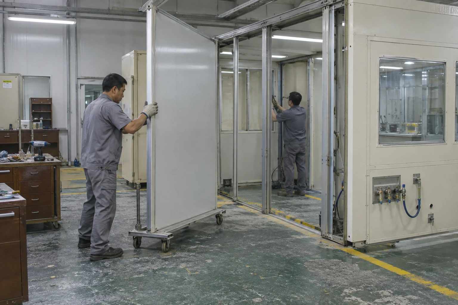 modular cleanroom solutions for easy facility repurposing