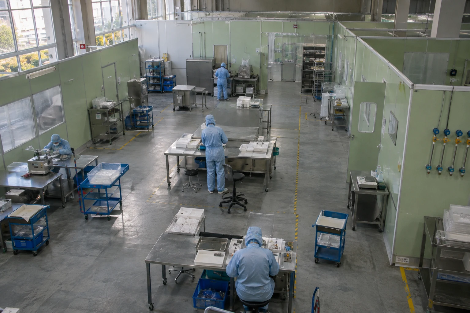 modular cleanroom systems flexible manufacturing