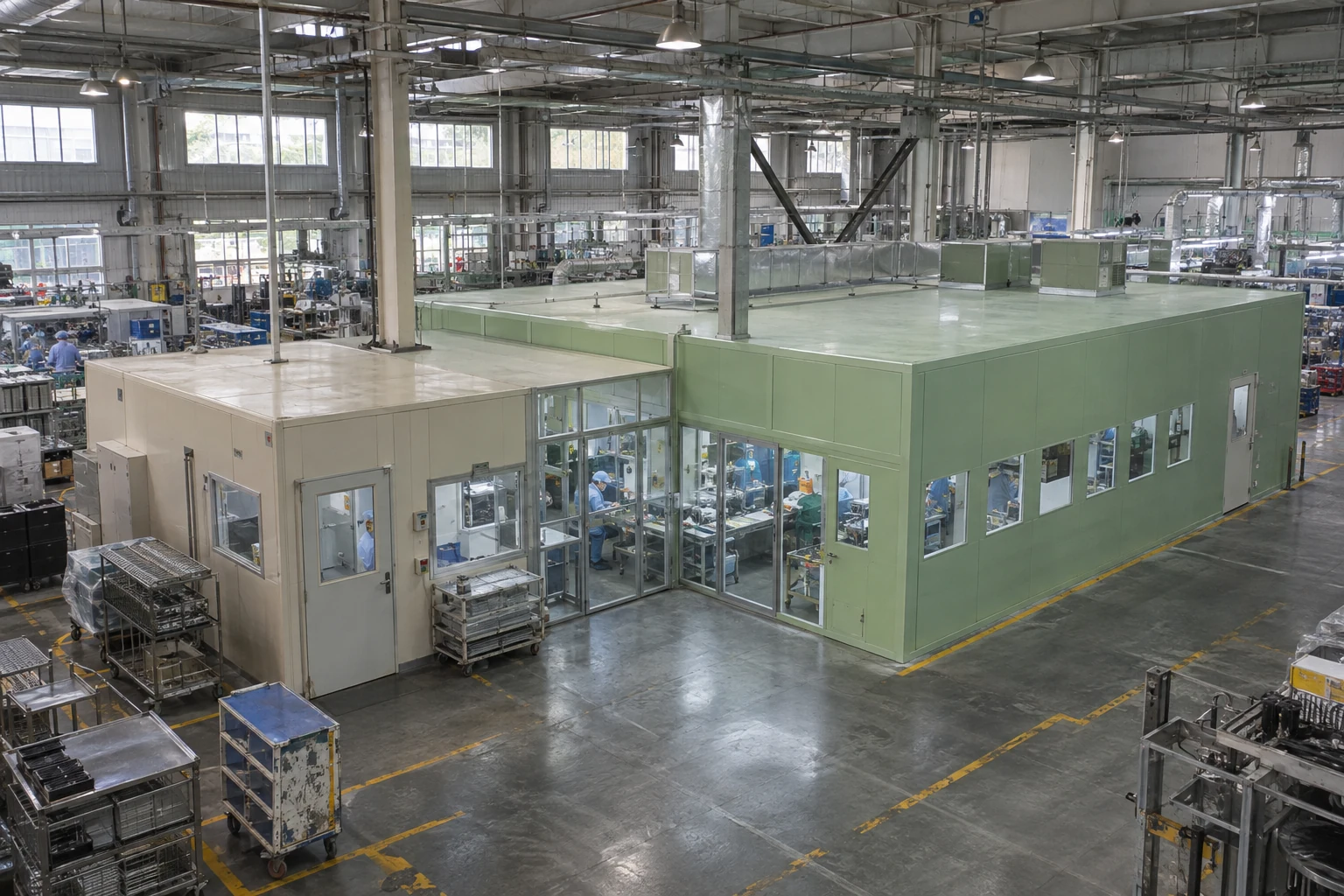 best modular cleanroom for rapid facility expansion