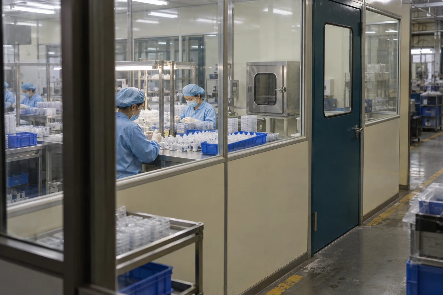 modular cleanroom providers healthcare manufacturing