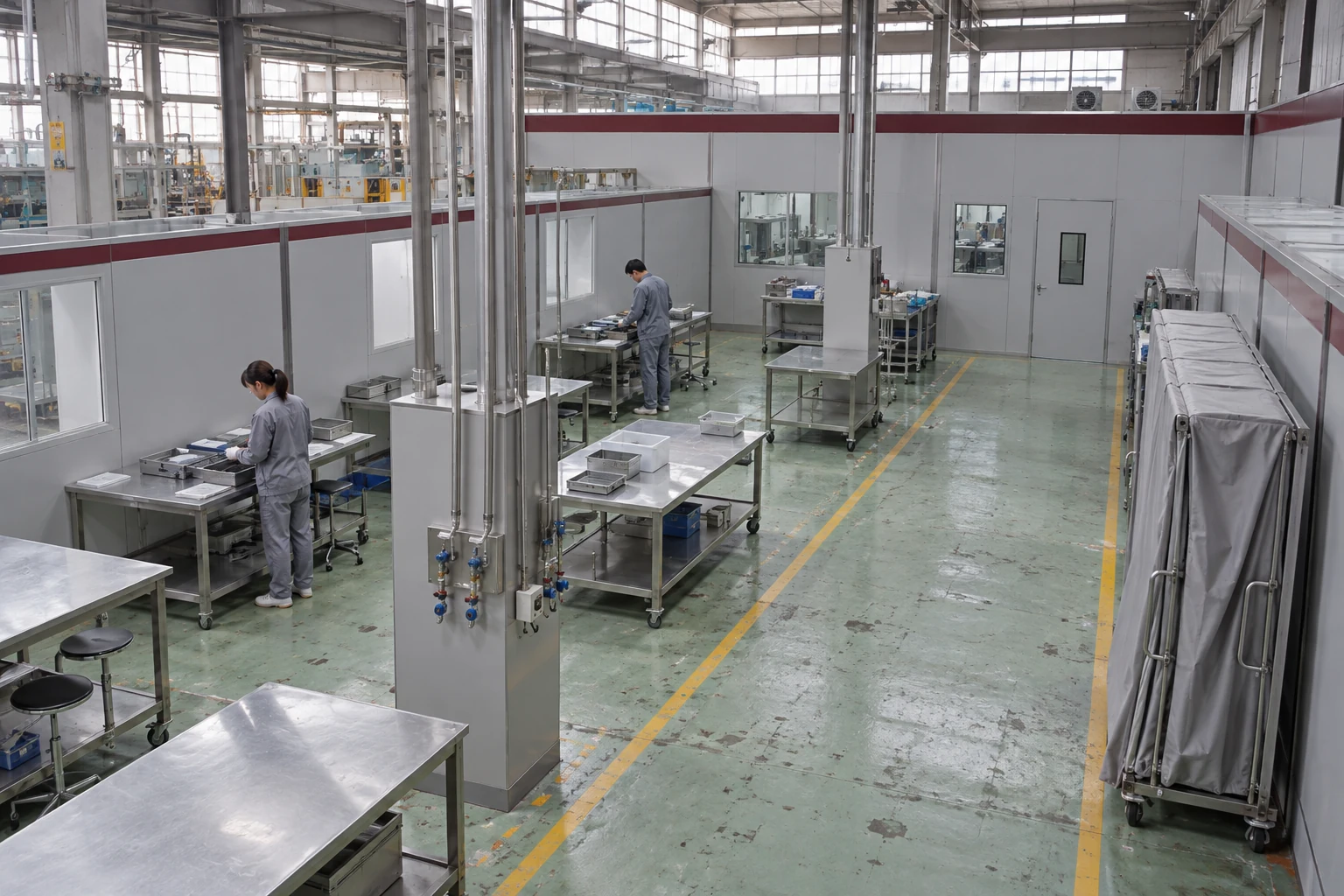 modular cleanroom systems flexible layout