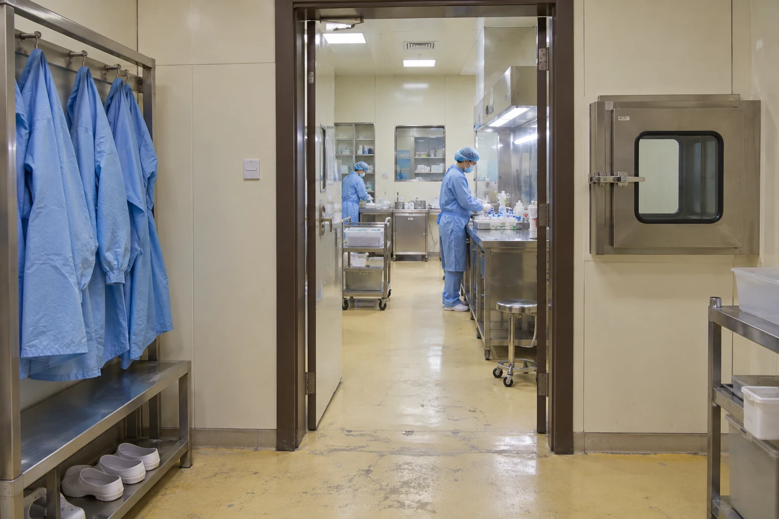 hospital modular cleanroom