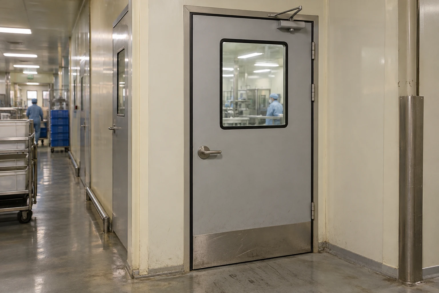 modular cleanroom doors
