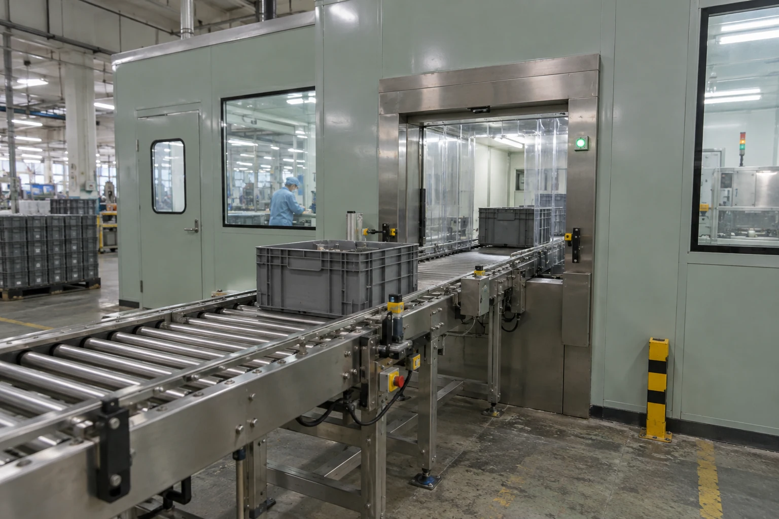 tailor-made fully automated supply chain modular cleanroom