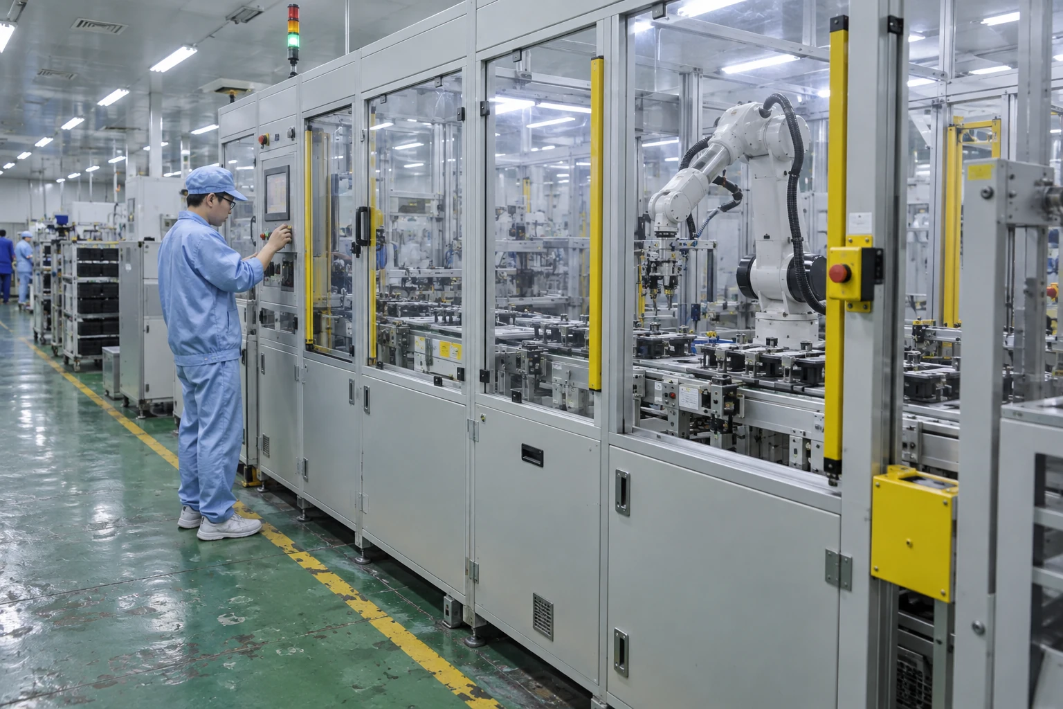 custom-built fully automated shop floors modular cleanroom