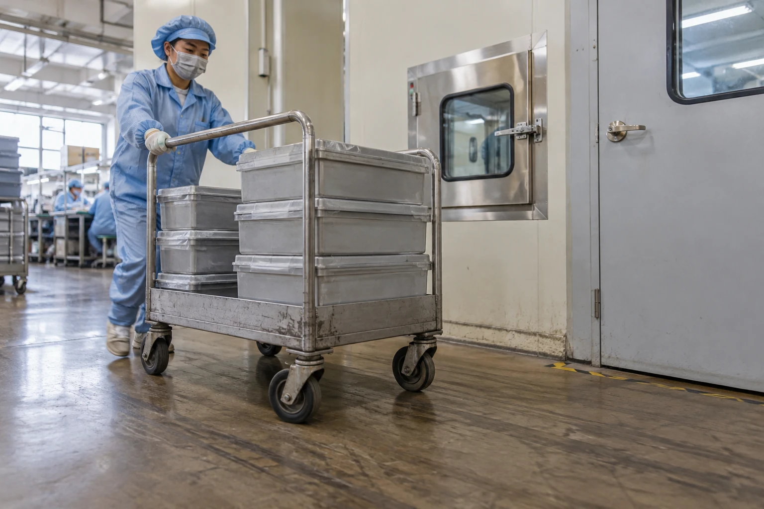material moving equipment modular cleanroom products