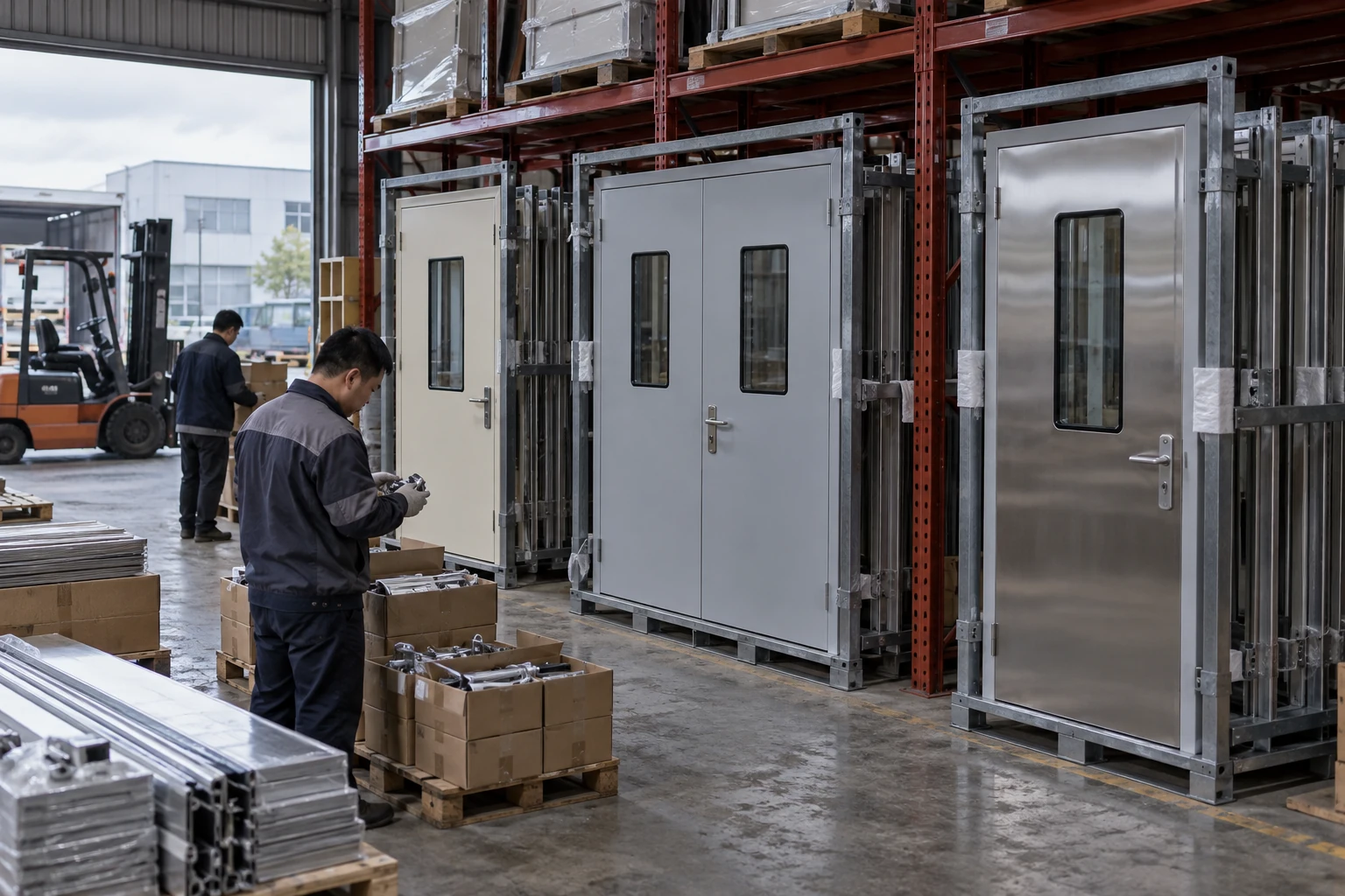 modular cleanroom doors supplier
