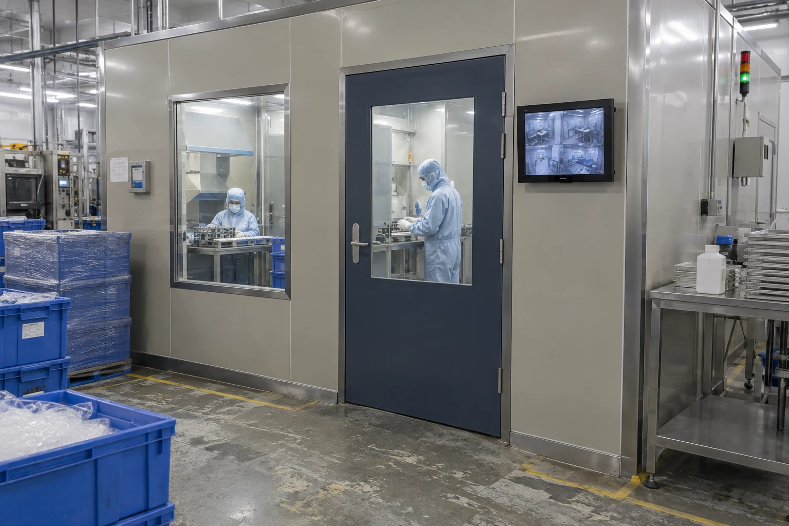 modular cleanroom solutions mid-sized regulated manufacturing