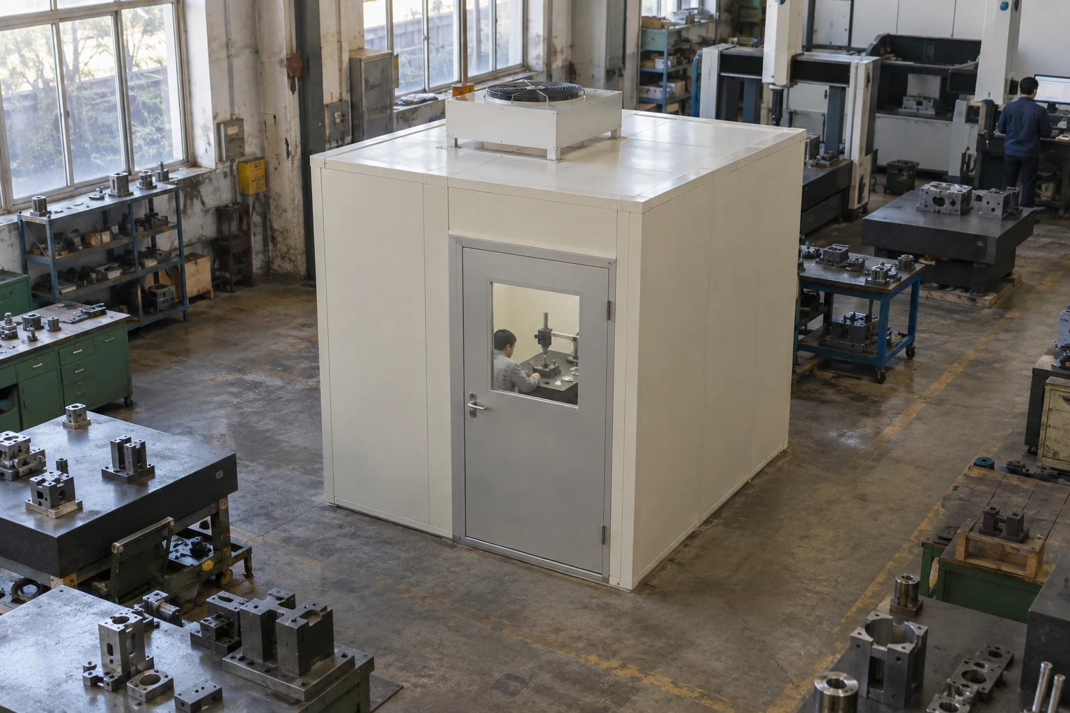 8' x 8' iso 8 modular cleanroom