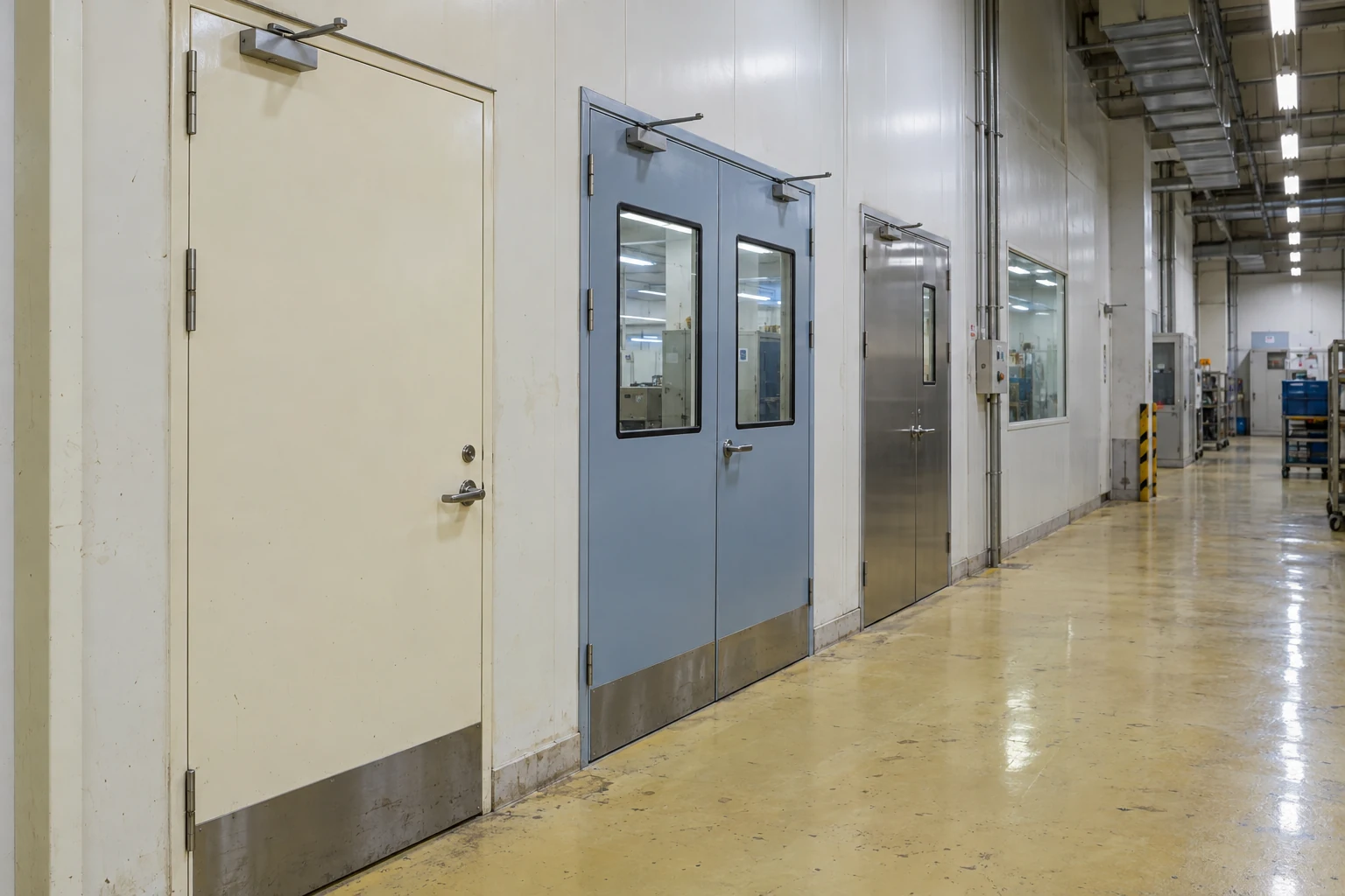 china modular cleanroom doors