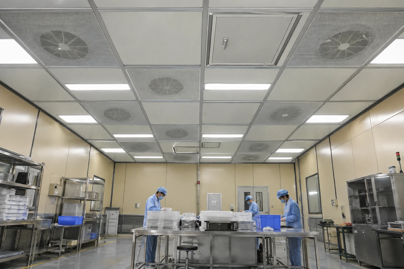 modular cleanroom ceilings