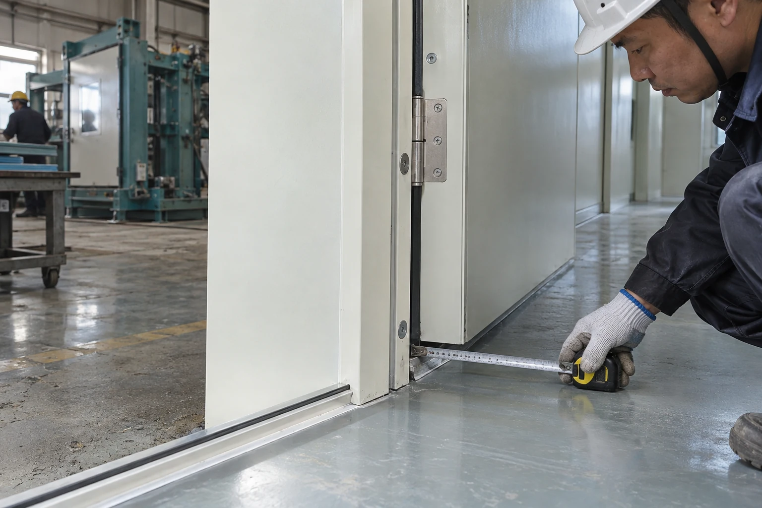 modular cleanroom doors design