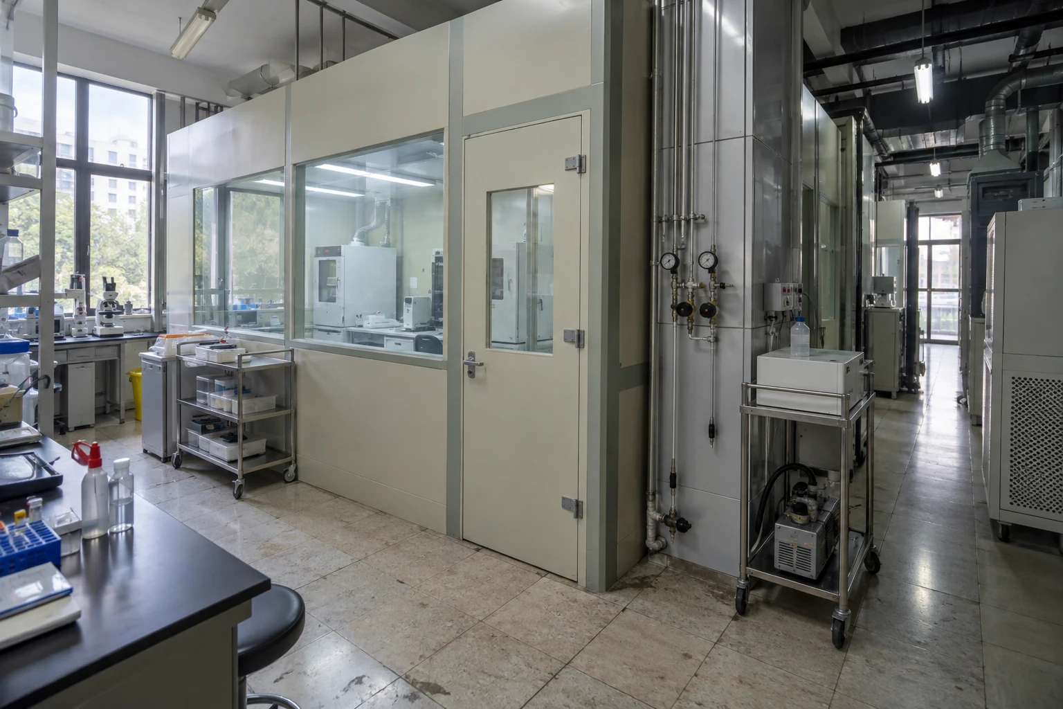 modular cleanroom systems for university lab expansions