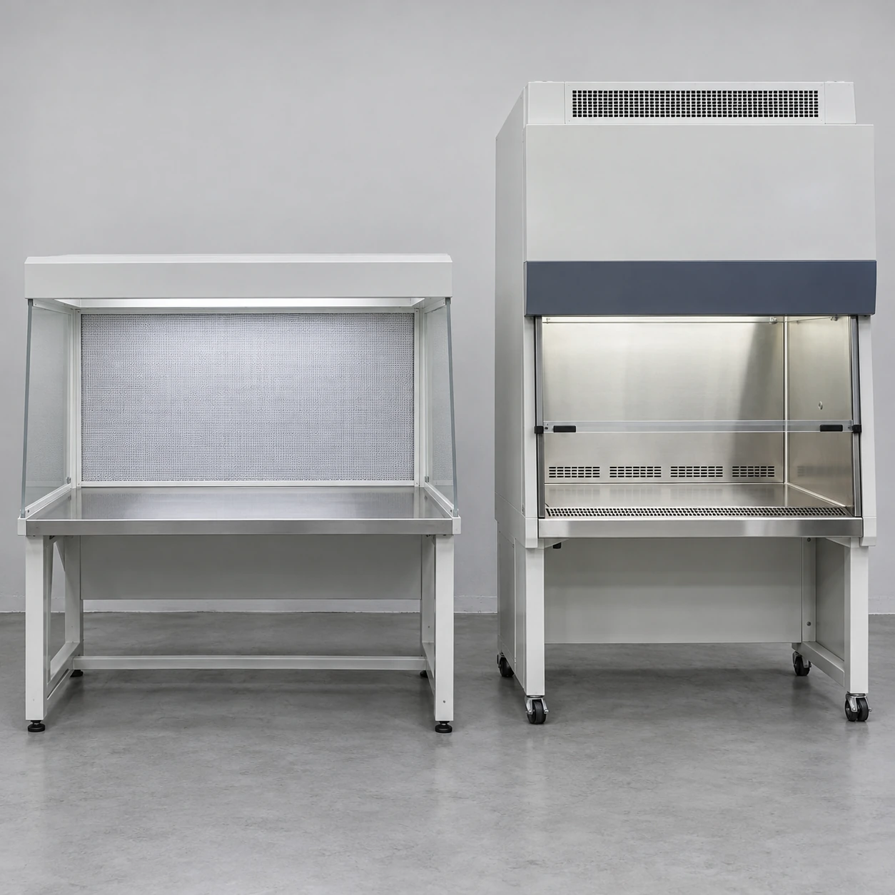 laminar flow hood vs biosafety cabinet