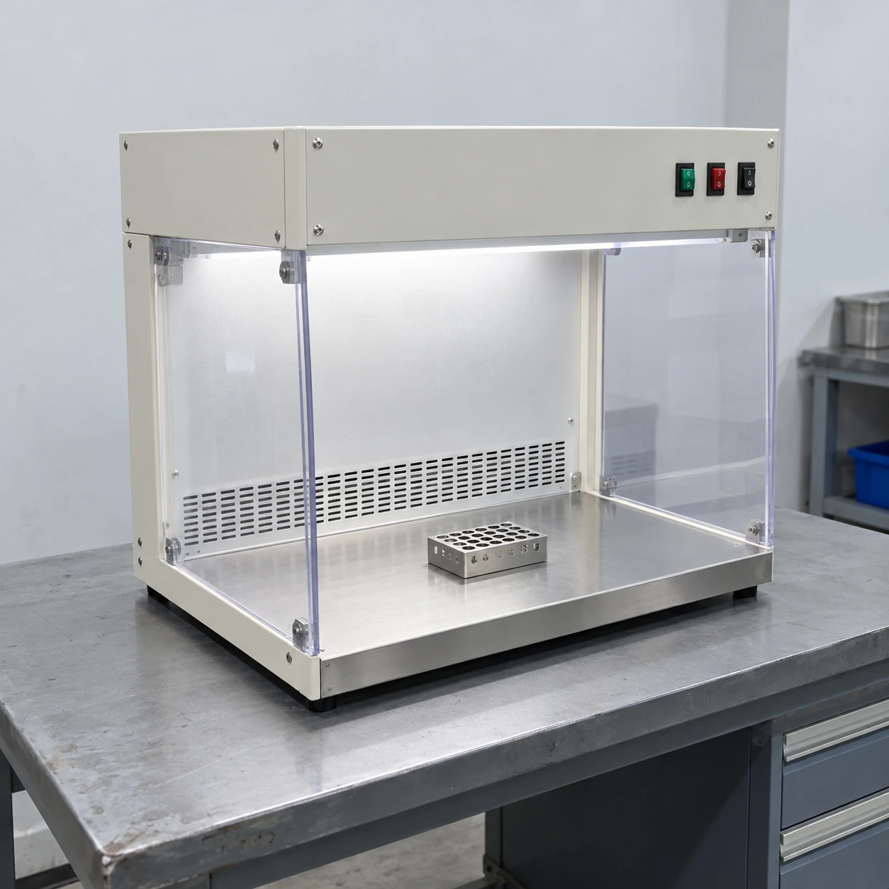 desktop laminar flow hood