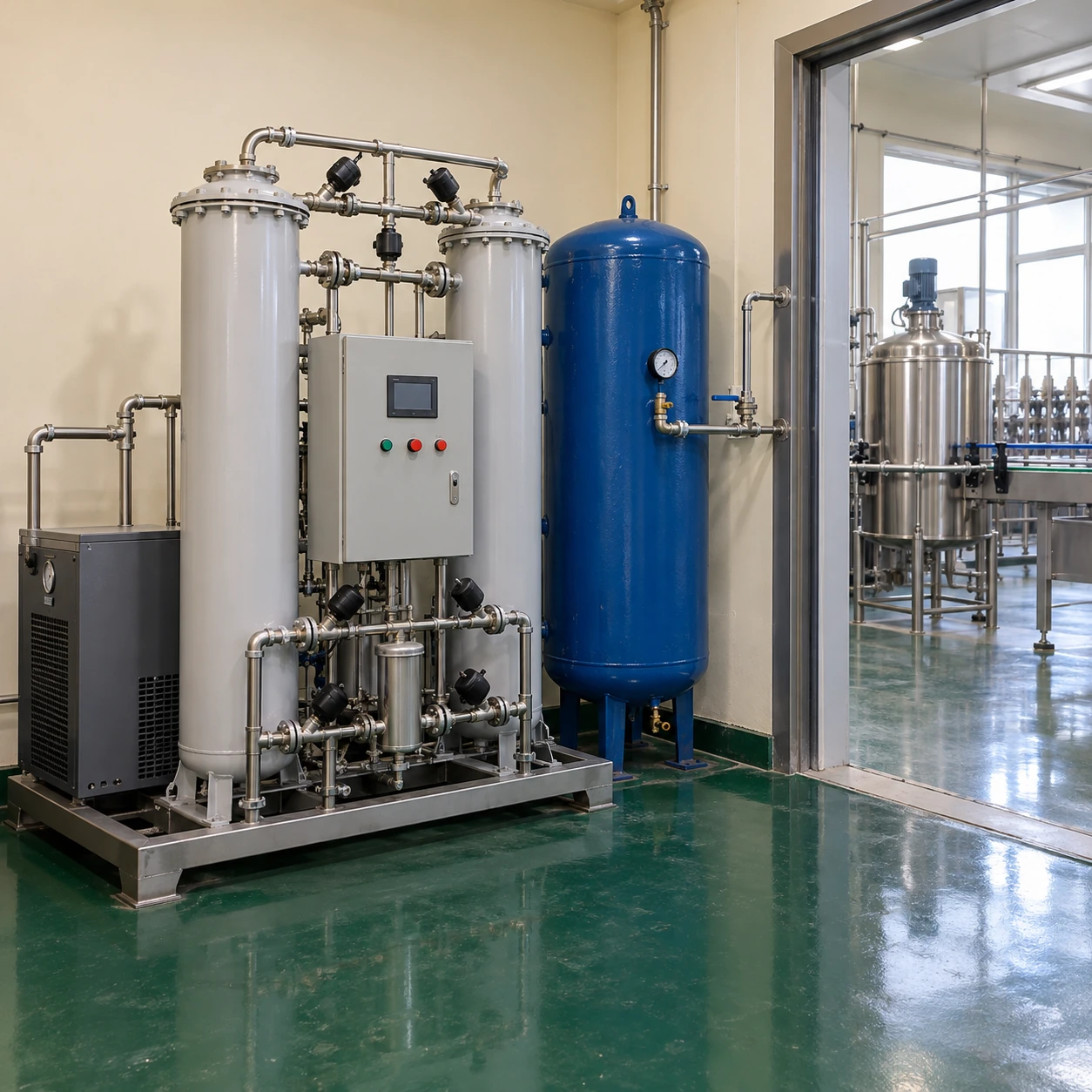 nitrogen generator for food and beverage