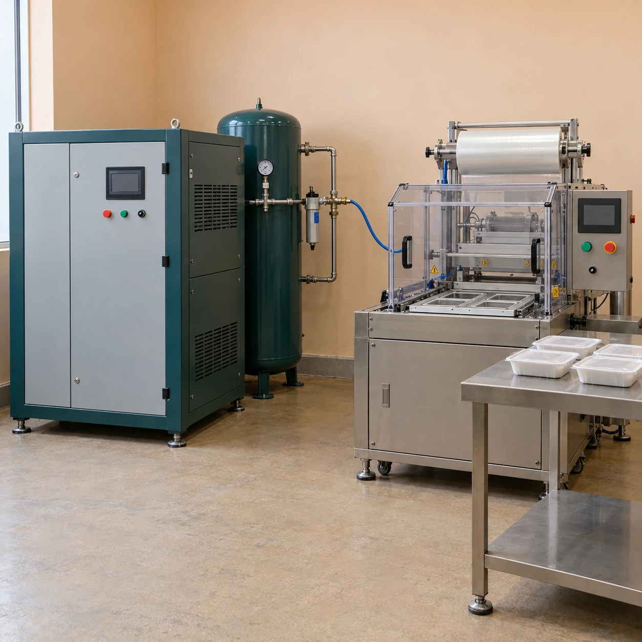 nitrogen generator for food packaging