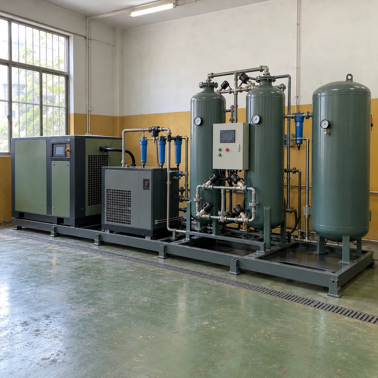 nitrogen generator system